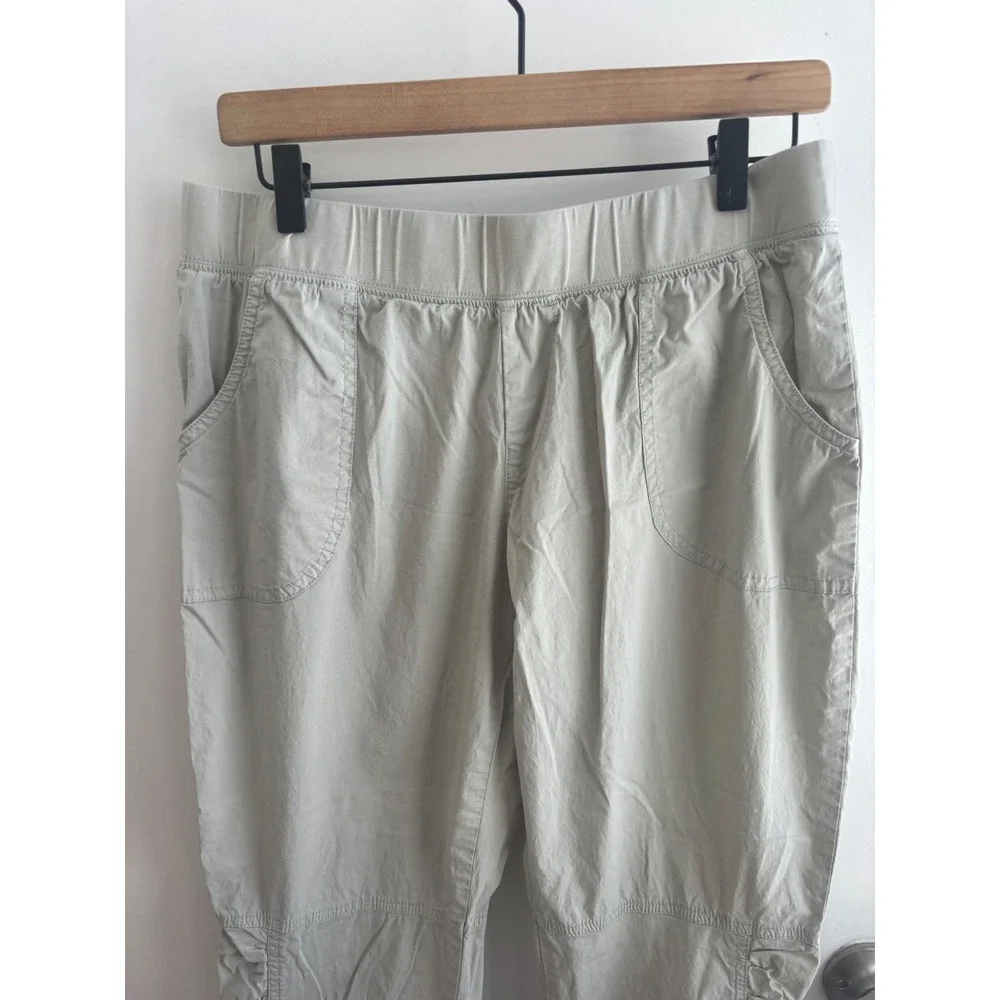 XCVI‎ Geyser Crop Pants XL athleisure streetwear layered ruched travel hiking